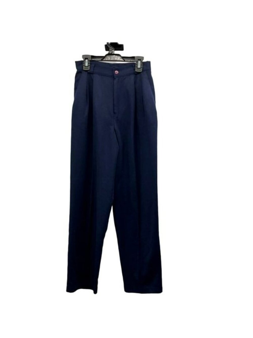 Vintage Fundamental Things Petites Pants Pleated Womens 4? Petite Short Blue Use